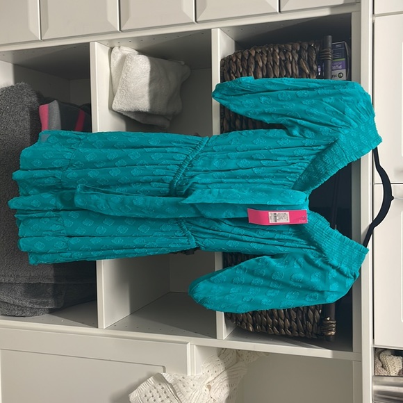 NWT Rochelle Off-The-Shoulder Romper - Picture 3 of 3